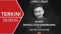 [TERKINI] Komposer veteran Datuk S Atan meninggal dunia