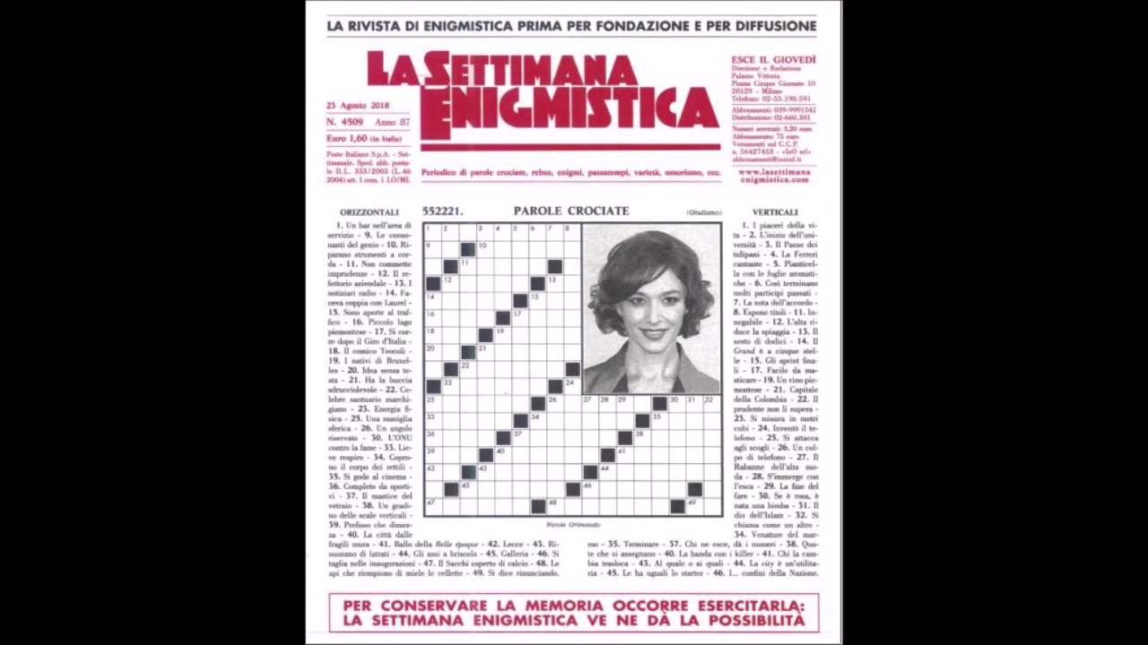 LA SETTIMA ENIGMISTICA