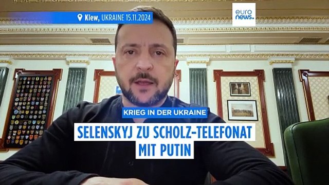 Hat Scholz Putins Wunsch erfüllt ? Scharfe Kritik aus der Ukraine an Telefonat