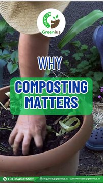 Efficient Organic Waste Composting Machine by Greenius