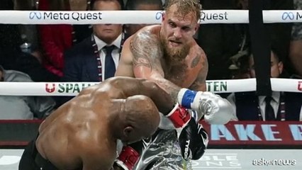 Mike Tyson sconfitto da Jake Paul nel match dell'anno in Texas
