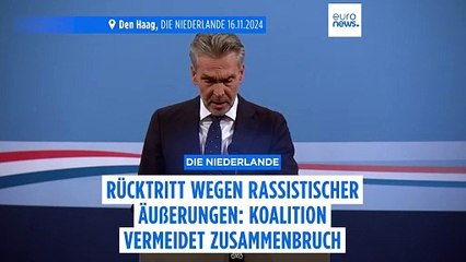 Rassismus in den Niederlanden: Koalition vermeidet Zusammenbruch