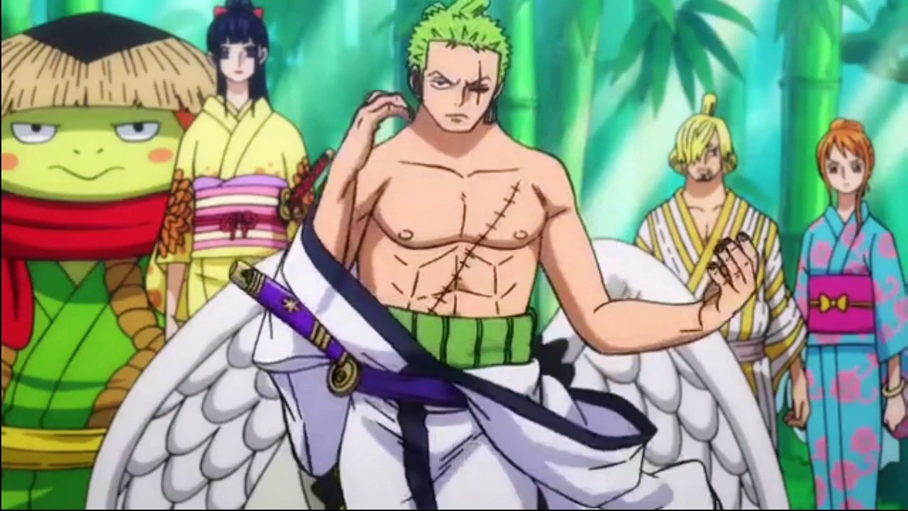 MOMENT ZORO MENCOBA PEDANG ENMA