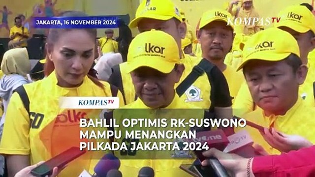 Bahlil Optimis Ridwan Kamil-Suswono Menang Pilkada Jakrata: Golkar Selalu All Out!