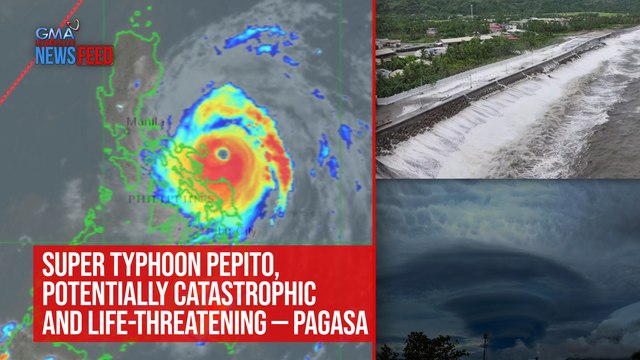 Super Typhoon Pepito, potentially catastrophic and life-threatening — PAGASA