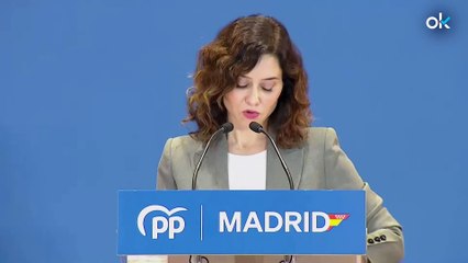 Ayuso: "El Gobierno abandonó a los valencianos, no sabremos qué habría hecho si allí gobernara el PSOE"