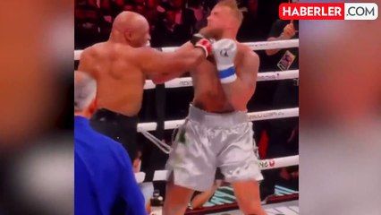 Jake Paul, yediği yumruk sonrası Mike Tyson'a bakın ne yapmış