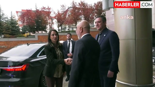 DEM Parti Eş Genel Başkanları, Türkiye Barolar Birliği Başkanı Sağkan'ı Ziyaret Etti