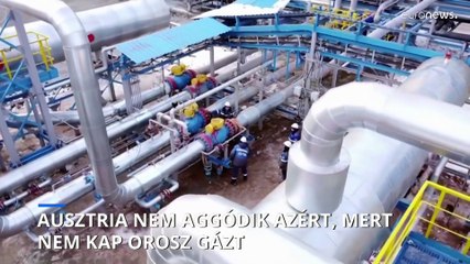 Az osztrák kancellár nem aggódik az orosz gázszállítás leállítása miatt