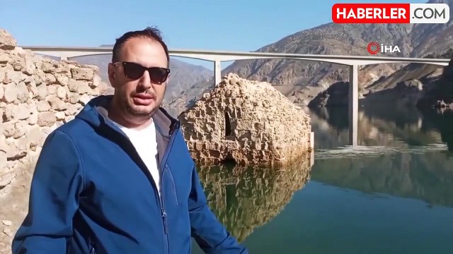 Tarihi Tekkale Kalesi, Baraj Sularının Çekilmesiyle Gün Yüzüne Çıktı