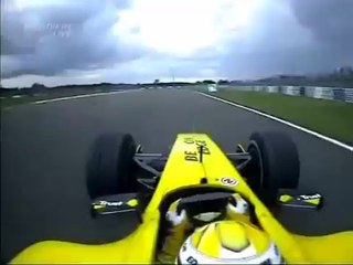 F1 – Giorgio Pantano (Jordan Ford V10) Onboard – Great Britain 2004
