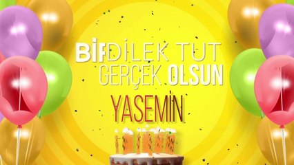 İyi ki doğdun YASEMİN- İsme Özel Doğum Günü Şarkısı (FULL VERSİYON)