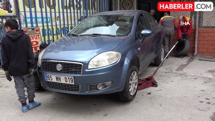 Van'da Kış Lastiği Yoğunluğu Artıyor