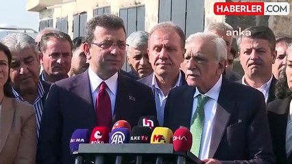 İmamoğlu'ndan Ahmet Türk'e ziyaret
