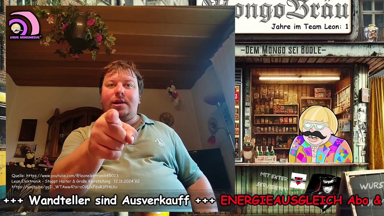 Mongotar Leon Elektronik ⚡️Keine Deals mit Abschaum Ep.2 12.11.2024 [Kanal Mongomedial]