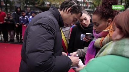 À Angleur, Axel Witsel inaugure  le premier Belgian Red Court de Wallonie