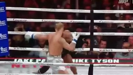 Volvió al ring a los 58 años: Mike Tyson perdió por puntos ante Jake Paul