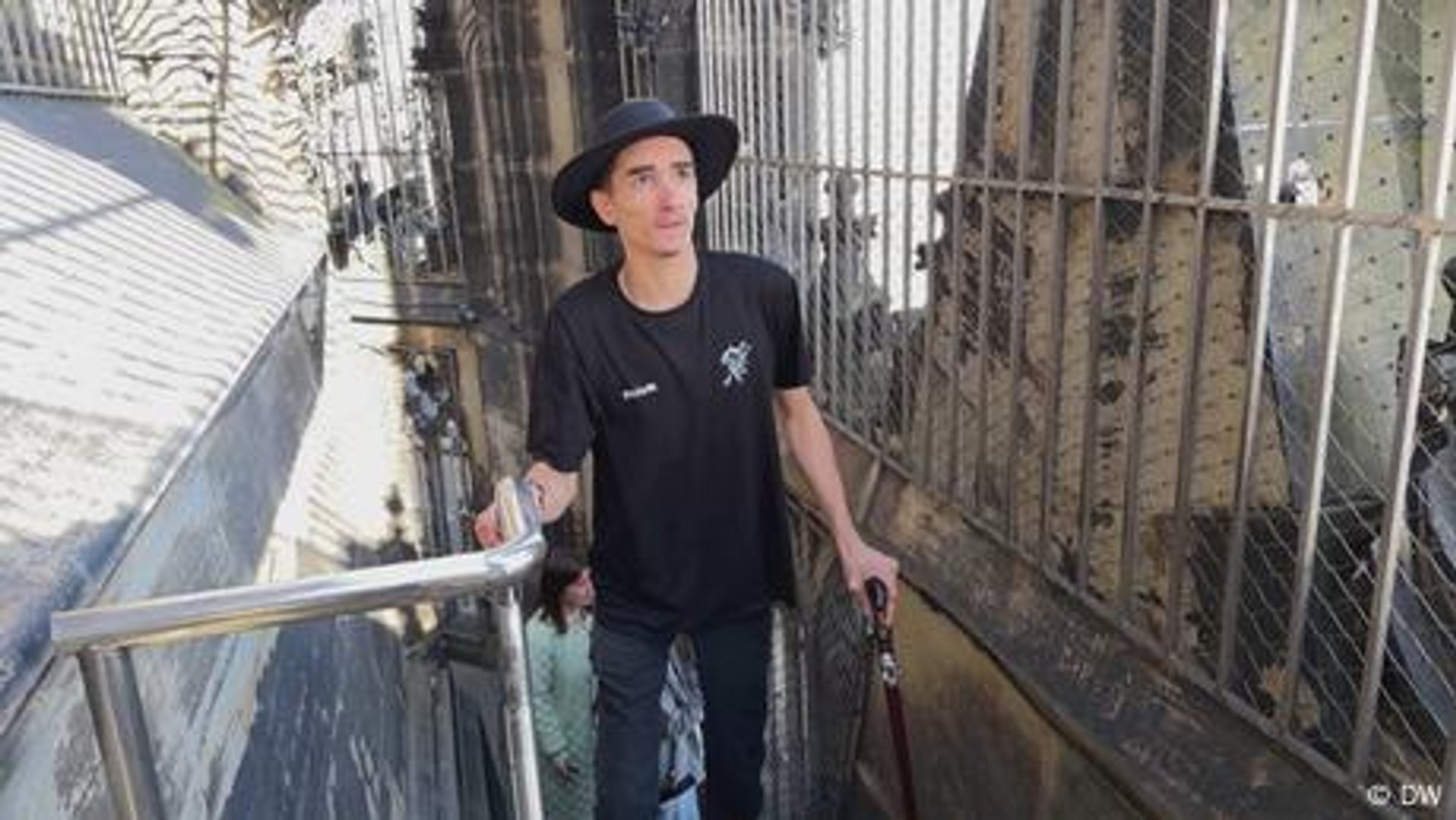 ⁣Young Ukrainian war veteran conquers new heights