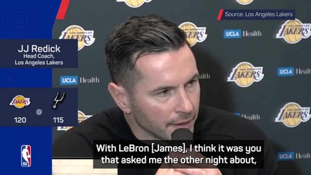 'Leader' LeBron awesome for whole Lakers group - Redick