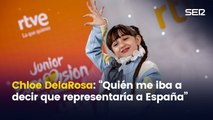 Chloe DelaRosa, horas antes de Eurovisión Junior: 