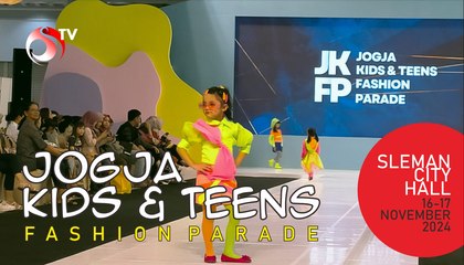 60 Desainer Indonesia Ramaikan Jogja Kids & Teens Fashion Parade di Sleman City Hall