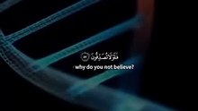 قرآن كريم. (نحن خلقناكم لولا تصدقون)