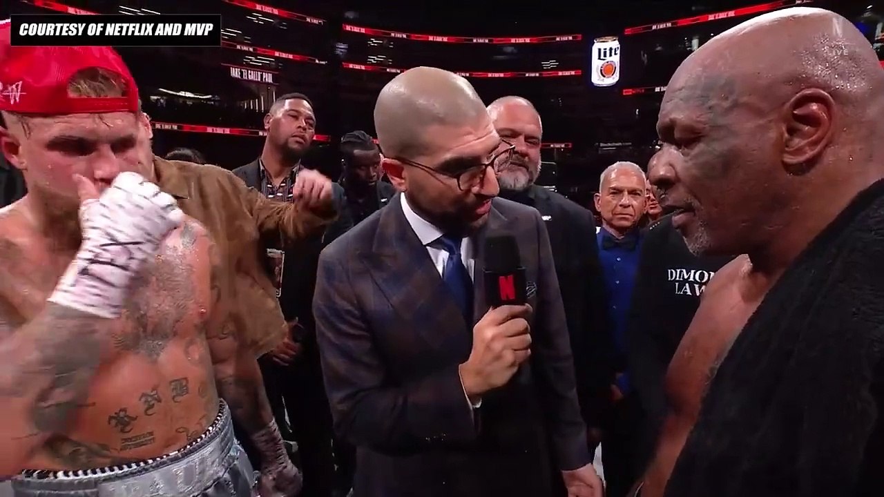 Mike Tyson reacts to loss vs. Jake Paul, calls out Logan in the process | ESPN Ringside