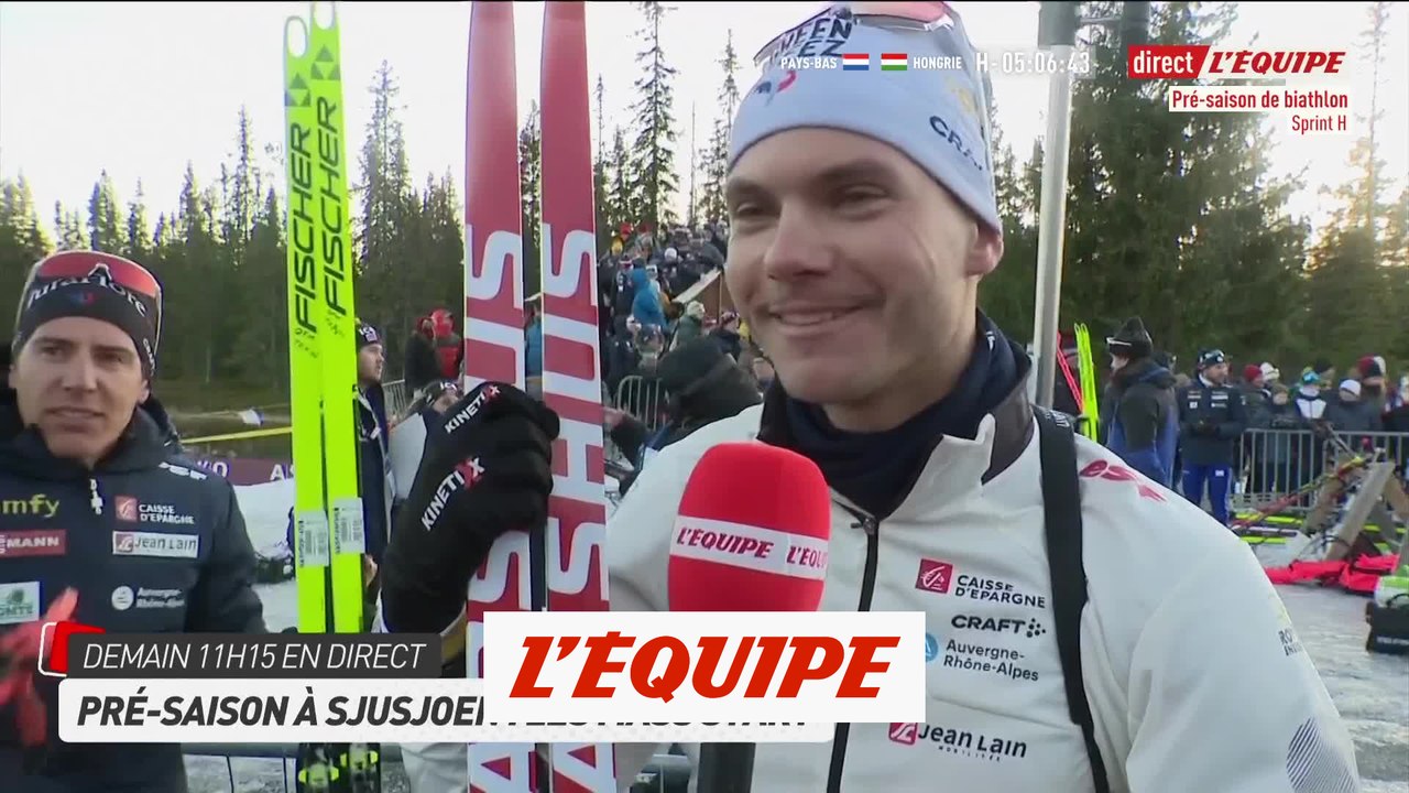 Jacquelin : «Le travail est fait» - Biathlon - Présaison (H)