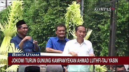 Presiden ke-7 RI Jokowi Pawai Bareng Luthfi-Yasin di Jawa Tengah, PDIP: Kepanikan