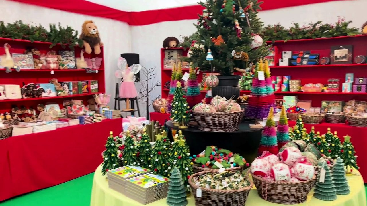 Alice’s Christmas Wonderland at Castle Howard: Yorkshire stately home transforms into winter wonderland with 30,000 baubles, a huge Christmas tree and sculptures of characters from Lewis Carroll’s 1865 novel