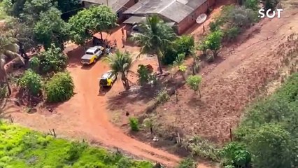 Polícia Militar realiza cerco e prende suspeito de homicídio em Douradina