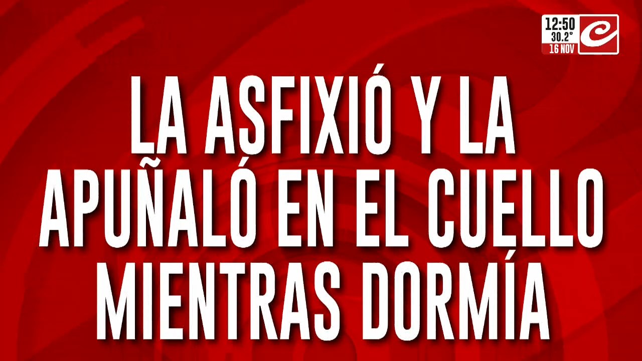 Mató a su mujer y se suicidó: la asfixió y la apuñaló mientras dormía