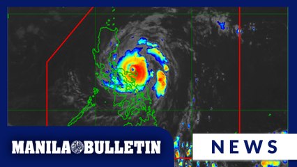 'Pepito' makes landfall along the eastern coast of Catanduanes