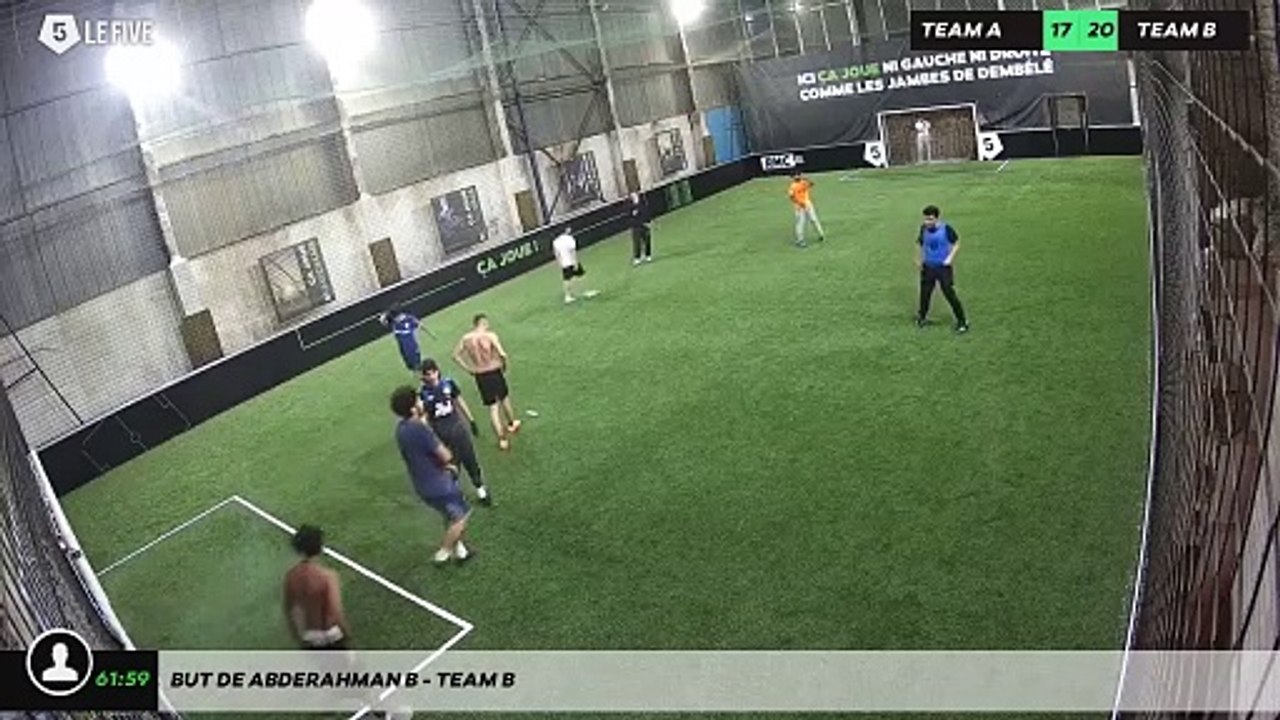 But de Abderahman B - Team B
