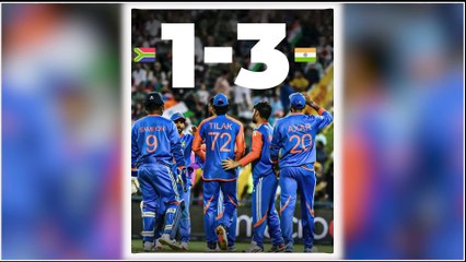 IND vs SA_ Surya _ Co. wins the T20I series against SA 3-1 _ Team India has win _ of 92 in 2024