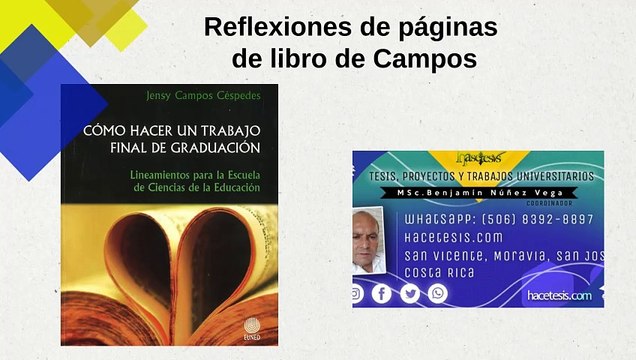 El anteproyecto (Hace Tesis)