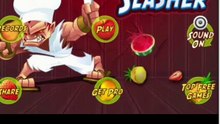 I played Fruit slasher android game