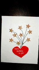 DIY Birthday gift card making with Diy left