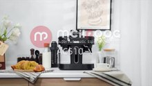 Mcilpoog AC510 19Bar Semi Automatic Espresso Machine With Grinder & Steam Wand,3-in-1 Espresso Machine for Cappuccino or Latte.