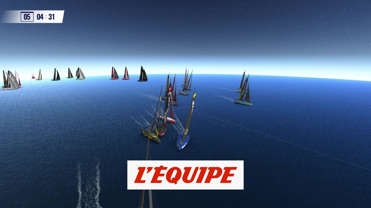 La cartographie du 16 novembre - Voile - Vendée Globe