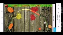 I played Fruit cut mania android game