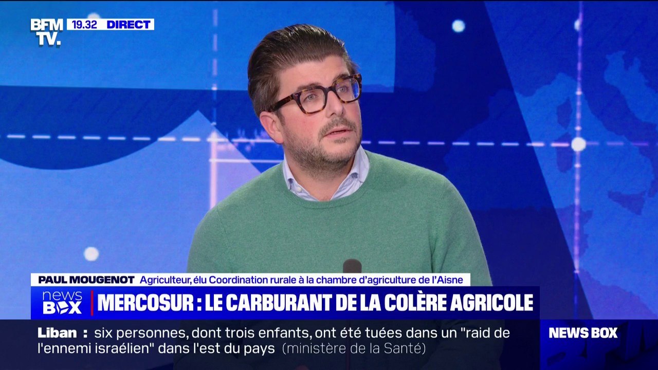Paul Mougenot, agriculteur: "On ne vit pas de notre métier, on est les oubliés de la République"