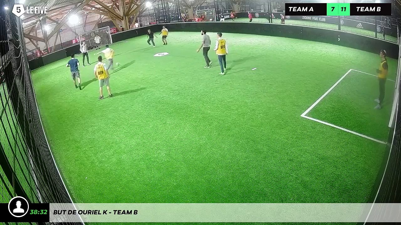 But de Ouriel K - Team B