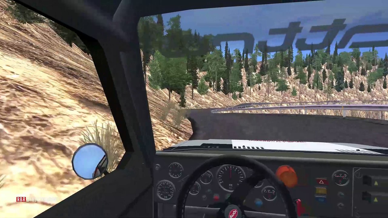 Richard Burns Rally: Le Barrage Des Gorges, in an Audi Quattro Grp4 (Moza R5 Wheel)