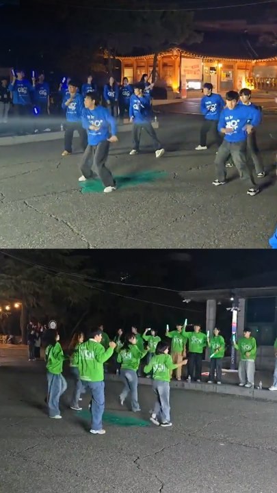 로제 '아파트' 개사해 떼춤…"대학 총학 선거야, 랩배틀이야" [르포]
