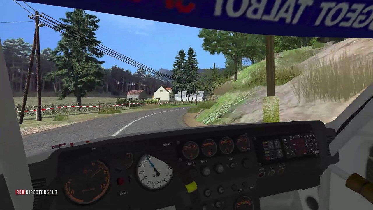 Richard Burns Rally: Bikol Tardos, in a Peugeot 205 T16 GrpB (Moza R5 Wheel)