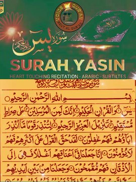 Surah Yasin_Yaseen with Arabic Text سورة يٰس #surat #tranding #foruyou #viral_video #tilawah #fyp #fbreelsfypシ゚viralシ #viralpage
