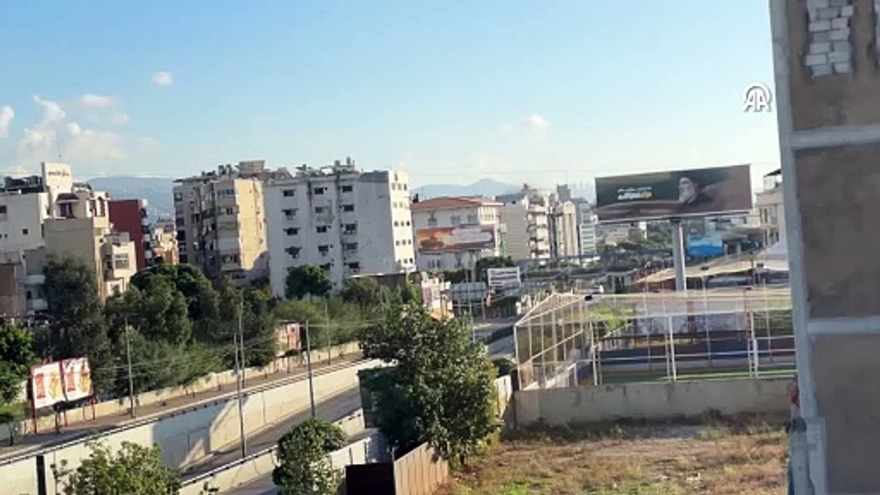 İsrail, Beyrut'a gün boyu hava saldırıları düzenledi