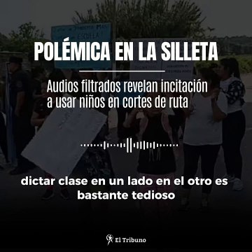 Audios filtrados revelan incitación a usar niños en cortes de ruta