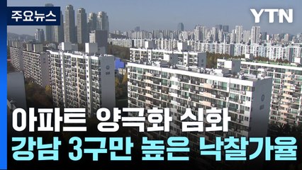 경매 나온 아파트 쏟아지는데...강남 3구만 '활활' / YTN